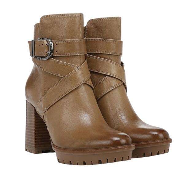 NWOT Naturalizer Women’s Lyra Ankle Beige Booties – Sz 9.5 - Picture 2 of 8